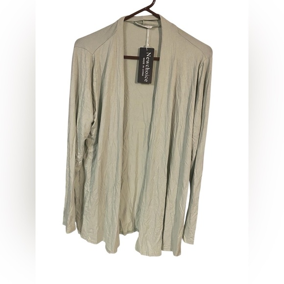 Sweaters - Open Front Cardigan